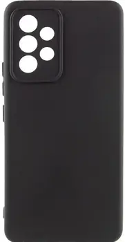 Чохол Silicone Cover Lakshmi Full Camera (A) для Samsung Galaxy A33 5G Black