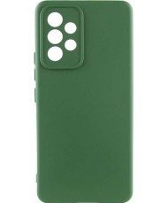 Чехол Silicone Cover Lakshmi Full Camera (A) для Samsung Galaxy A33 5G Dark Green