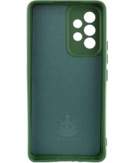 Чехол Silicone Cover Lakshmi Full Camera (A) для Samsung Galaxy A33 5G Dark Green