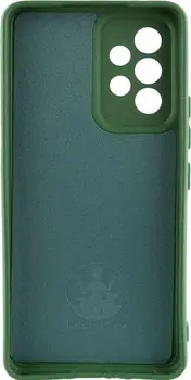 Чехол Silicone Cover Lakshmi Full Camera (A) для Samsung Galaxy A33 5G Dark Green