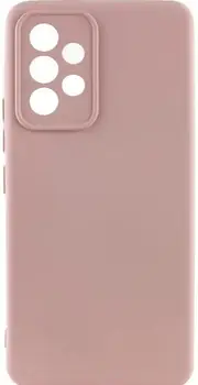 Чохол Silicone Cover Lakshmi Full Camera (A) для Samsung Galaxy A33 5G Pink Sand