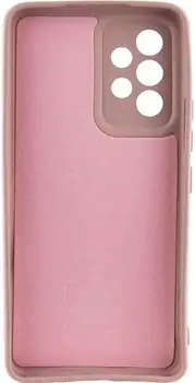 Чохол Silicone Cover Lakshmi Full Camera (A) для Samsung Galaxy A33 5G Pink Sand