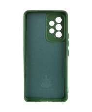 Чехол Silicone Cover Lakshmi Full Camera (A) для Samsung Galaxy A53 5G Dark Green