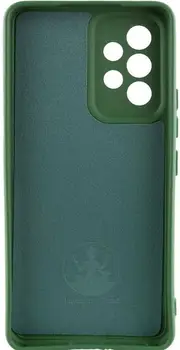Чехол Silicone Cover Lakshmi Full Camera (A) для Samsung Galaxy A53 5G Dark Green