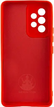 Чехол Silicone Cover Lakshmi Full Camera (A) для Samsung Galaxy A53 5G Red