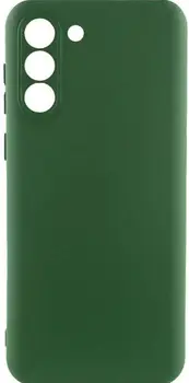 Чехол Silicone Cover Lakshmi Full Camera (A) для Samsung Galaxy S21 Dark Green