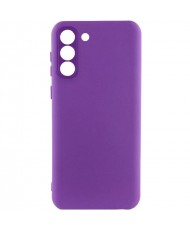 Чехол Silicone Cover Lakshmi Full Camera (A) для Samsung Galaxy S21 Purple