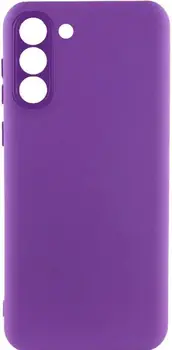 Чехол Silicone Cover Lakshmi Full Camera (A) для Samsung Galaxy S21 Purple