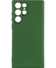 Чохол Silicone Cover Lakshmi Full Camera (A) для Samsung Galaxy S24 Ultra Dark Green