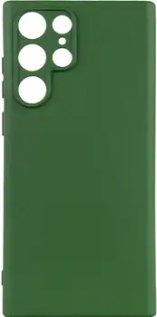 Чохол Silicone Cover Lakshmi Full Camera (A) для Samsung Galaxy S24 Ultra Dark Green