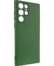 Чохол Silicone Cover Lakshmi Full Camera (A) для Samsung Galaxy S24 Ultra Dark Green