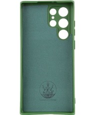 Чохол Silicone Cover Lakshmi Full Camera (A) для Samsung Galaxy S24 Ultra Dark Green