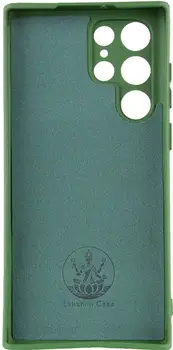Чохол Silicone Cover Lakshmi Full Camera (A) для Samsung Galaxy S24 Ultra Dark Green