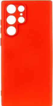Чохол Silicone Cover Lakshmi Full Camera (A) для Samsung Galaxy S24 Ultra Red