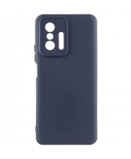 Чохол Silicone Cover Lakshmi Full Camera (A) для Xiaomi 11T / 11T Pro Midnight Blue