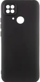 Чехол Silicone Cover Lakshmi Full Camera (A) для Xiaomi Redmi 10C Black