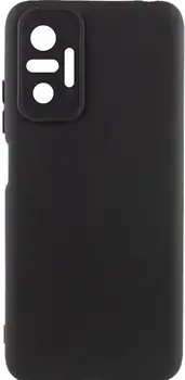 Чохол Silicone Cover Lakshmi Full Camera (A) для Xiaomi Redmi Note 10 Pro / 10 Pro Max Black