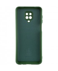 Чехол Silicone Cover Lakshmi Full Camera (A) для Xiaomi Redmi Note 9s / Note 9 Pro / Note 9 Pro Max Dark Green