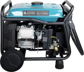 Інверторний комбінований генератор (газ-бензин) Konner&Sohnen KS 4100iEG (UA)