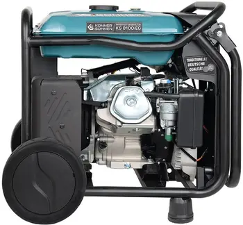 Інверторний комбінований генератор (газ-бензин) Konner&Sohnen KS 8100iEG (UA)