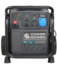 Інверторний комбінований генератор (газ-бензин) Konner&Sohnen KS 8100iEG (UA)