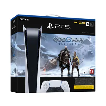 Ігрова консоль Sony PlayStation 5 Digital Edition 825GB God of War Ragnarok Bundle