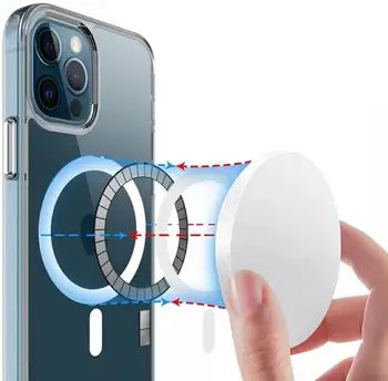Чехол TPU Space Case with MagSafe для Apple iPhone 13 Pro Max (6.7) Transparent