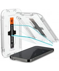 Защитное стекло для смартфона Spigen EZ FIT Glas.tR iPhone 14 Pro Clear (AGL05214)