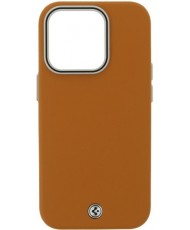 Чохол Spigen Enzo (MagFit) для Apple iPhone 14 Pro Brown