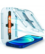 Защитное стекло для смартфона Spigen Glas.tR EZ FIT для iPhone 12/12 Pro Clear (AGL01801)