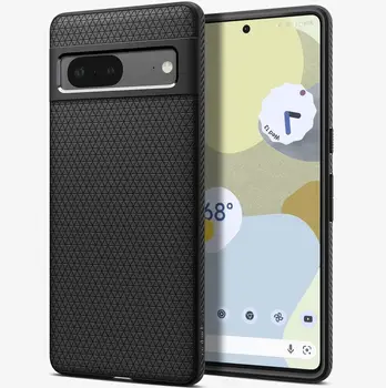 Чехол Spigen Google Pixel 7 Liquid Air Matte Black (ACS04696)