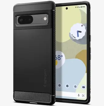 Чехол Spigen Google Pixel 7 Rugged Armor Matte Black (ACS04698)