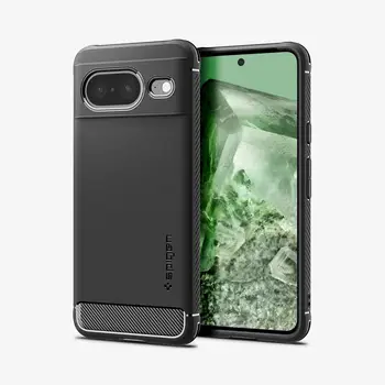 Чехол Spigen Google Pixel 8 Rugged Armor Matte Black (ACS06277)