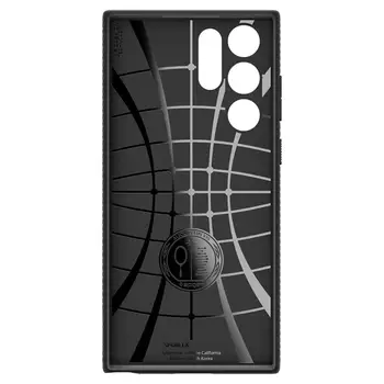 Чехол Spigen Samsung Galaxy S22 Ultra Liquid Air Matte Black (ACS03915)
