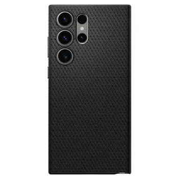 Чохол Spigen Samsung Galaxy S23 Ultra Liquid Air Matte Black (ACS05614)