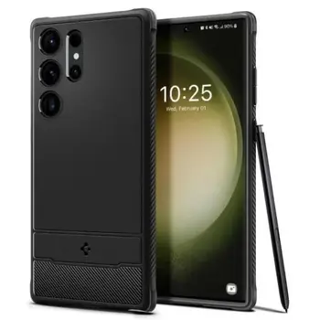 Чохол Spigen Samsung Galaxy S23 Ultra Rugged Armor Matte Black (ACS05613)