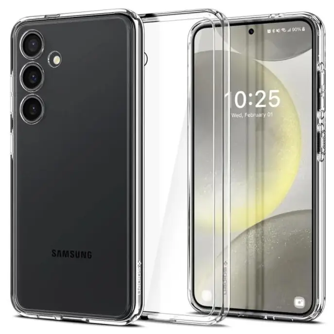 Чохол Spigen Samsung Galaxy S24 Ultra Hybrid Crystal Clear (ACS07349)