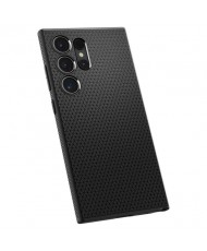 Чохол Spigen Samsung Galaxy S24 Ultra Liquid Air Case Matte Black (ACS07287)