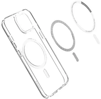 Чехол Spigen Ultra Hybrid (MagFit) для Apple iPhone 13 White (ACS03528)