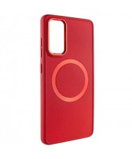 Чохол TPU Bonbon Metal Style with MagSafe для Samsung Galaxy S23 FE Red