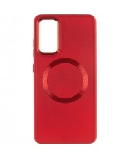 Чохол TPU Bonbon Metal Style with MagSafe для Samsung Galaxy S23 FE Red