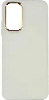Чехол TPU Bonbon Metal Style для Samsung Galaxy A23 4G White