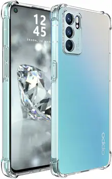 Чехол TPU Epic 1,5 mm для Oppo Reno 6 5G Transparent