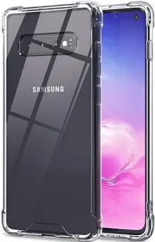 Чехол TPU GETMAN Ease logo для Samsung Galaxy S10+ Transparent