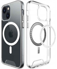 Чохол TPU Space Case with MagSafe для Apple iPhone 14 (6.1) Transparent