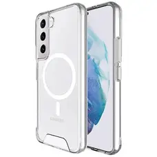 Чохол TPU Space Case with MagSafe для Samsung Galaxy S21 FE Transparent