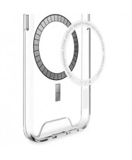 Чехол TPU Space Case with MagSafe для Samsung Galaxy S21 FE Transparent