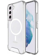 Чохол TPU Space Case with MagSafe для Samsung Galaxy S23 Transparent