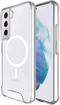 Чохол TPU Space Case with MagSafe для Samsung Galaxy S23 Transparent