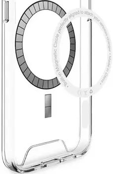 Чохол TPU Space Case with MagSafe для Samsung Galaxy S23 Transparent